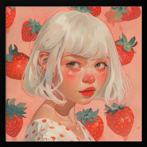 Strawberry Girl One Poster