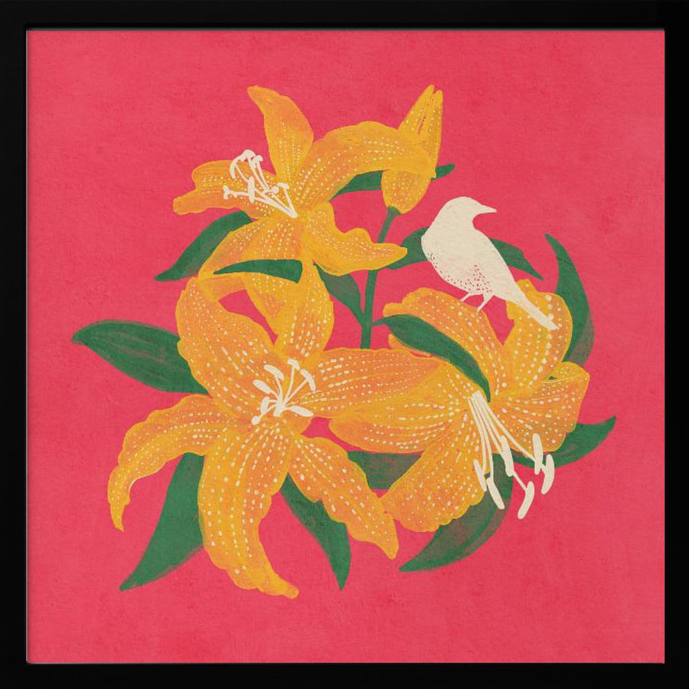 Birdandlillies Poster