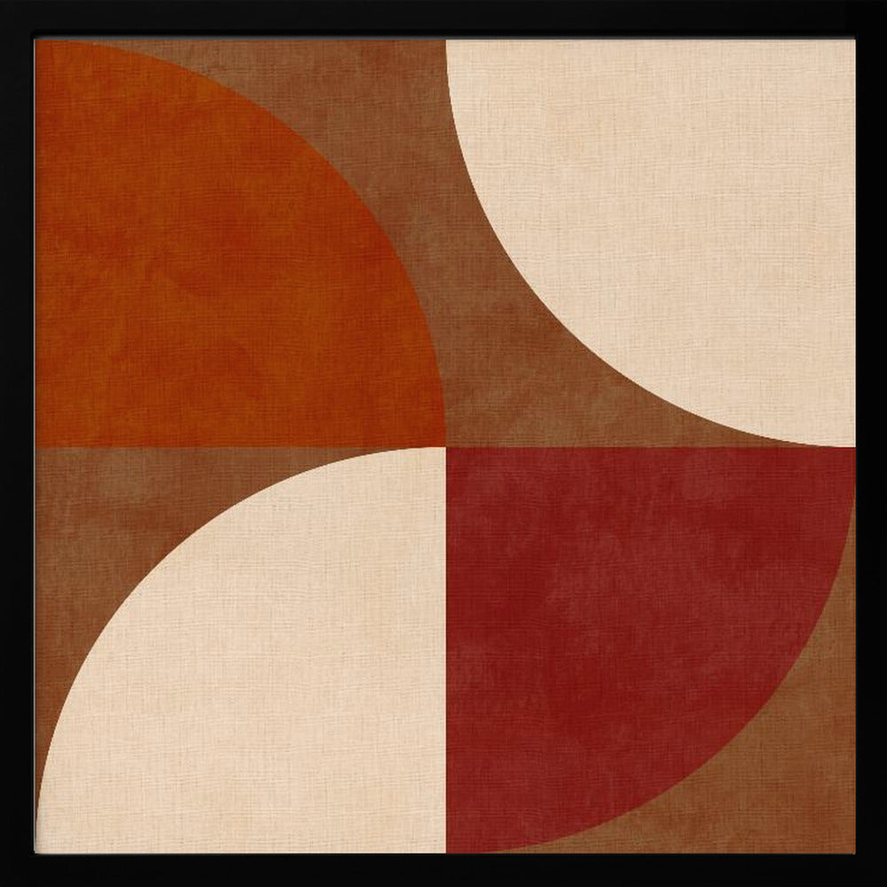 Autumn Mid Century Earthy 13 Poster