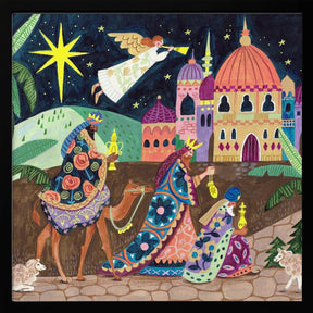 Three Wise Men in the night Poster