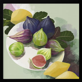 Figs and lemons Poster