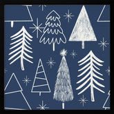 Christmas Tree Evergreen - Tree - Pine Tree Blue Poster