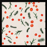 Holiday Branches &amp; Berries Beige Poster