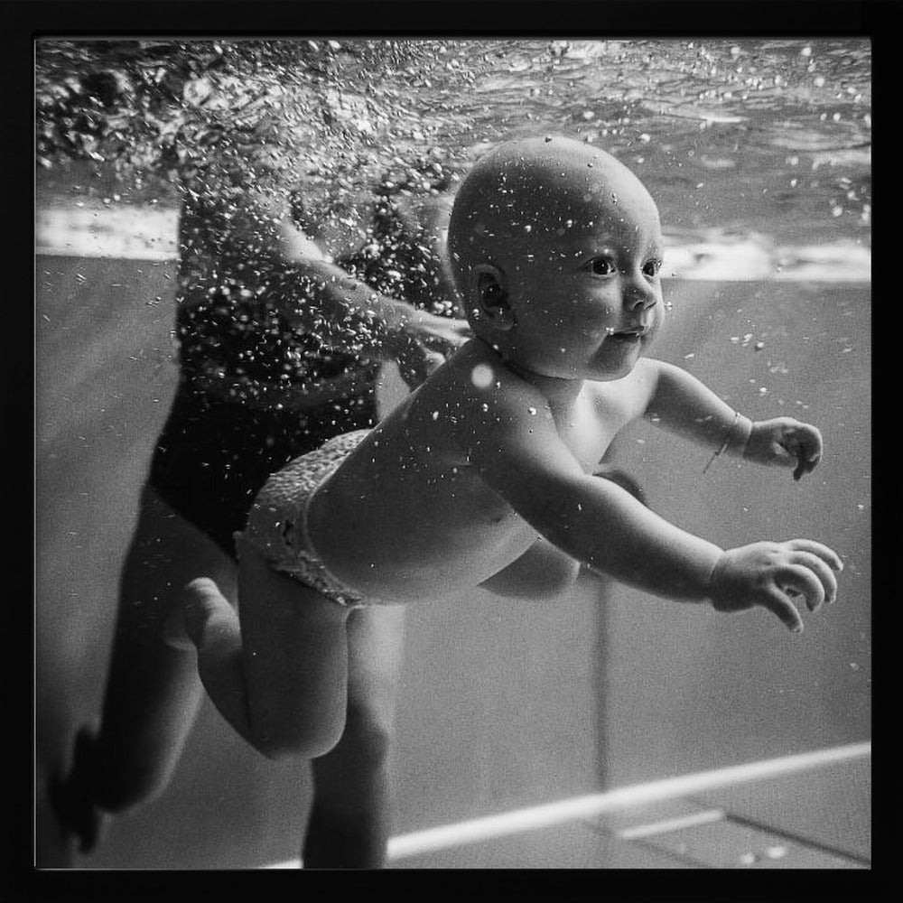 Underwater swimming Poster