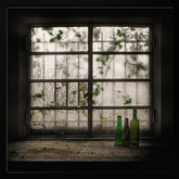 Still-Life with glass bottle Poster