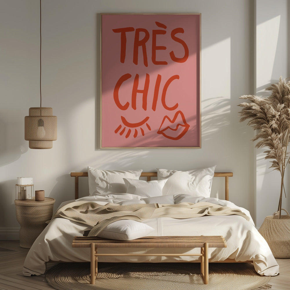 Très Chic Pink Poster