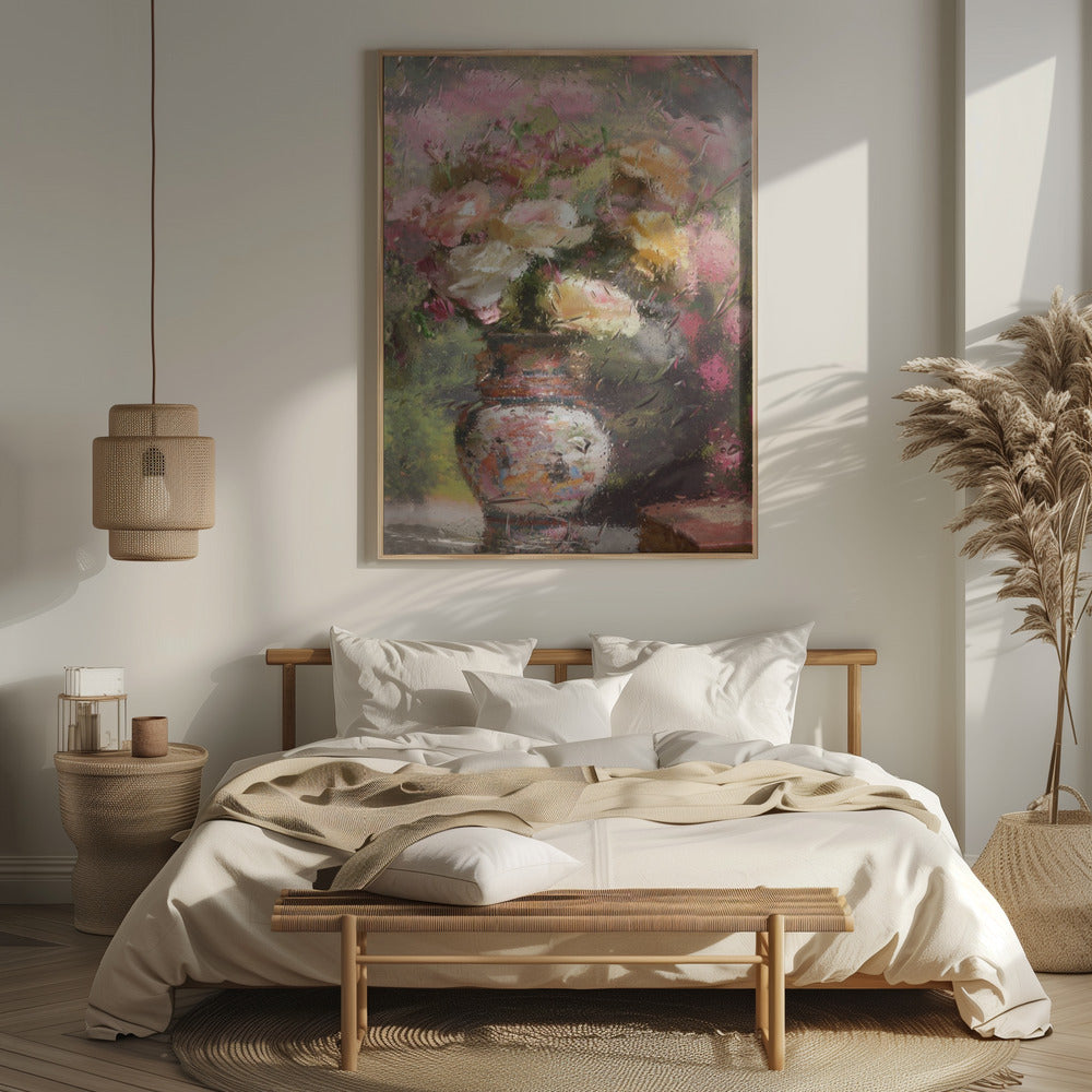 Still life with flowers Poster