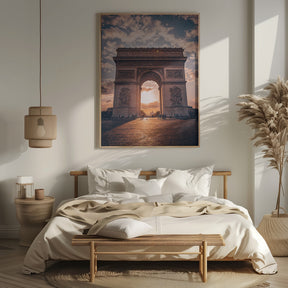 Golden Arc of Paris Poster