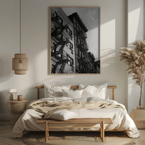 New York City Fire Escapes 05 Poster