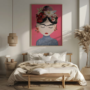 Frida (Pink Version) Poster