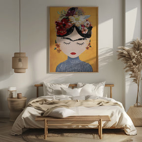 Frida (Yellow Version) Poster