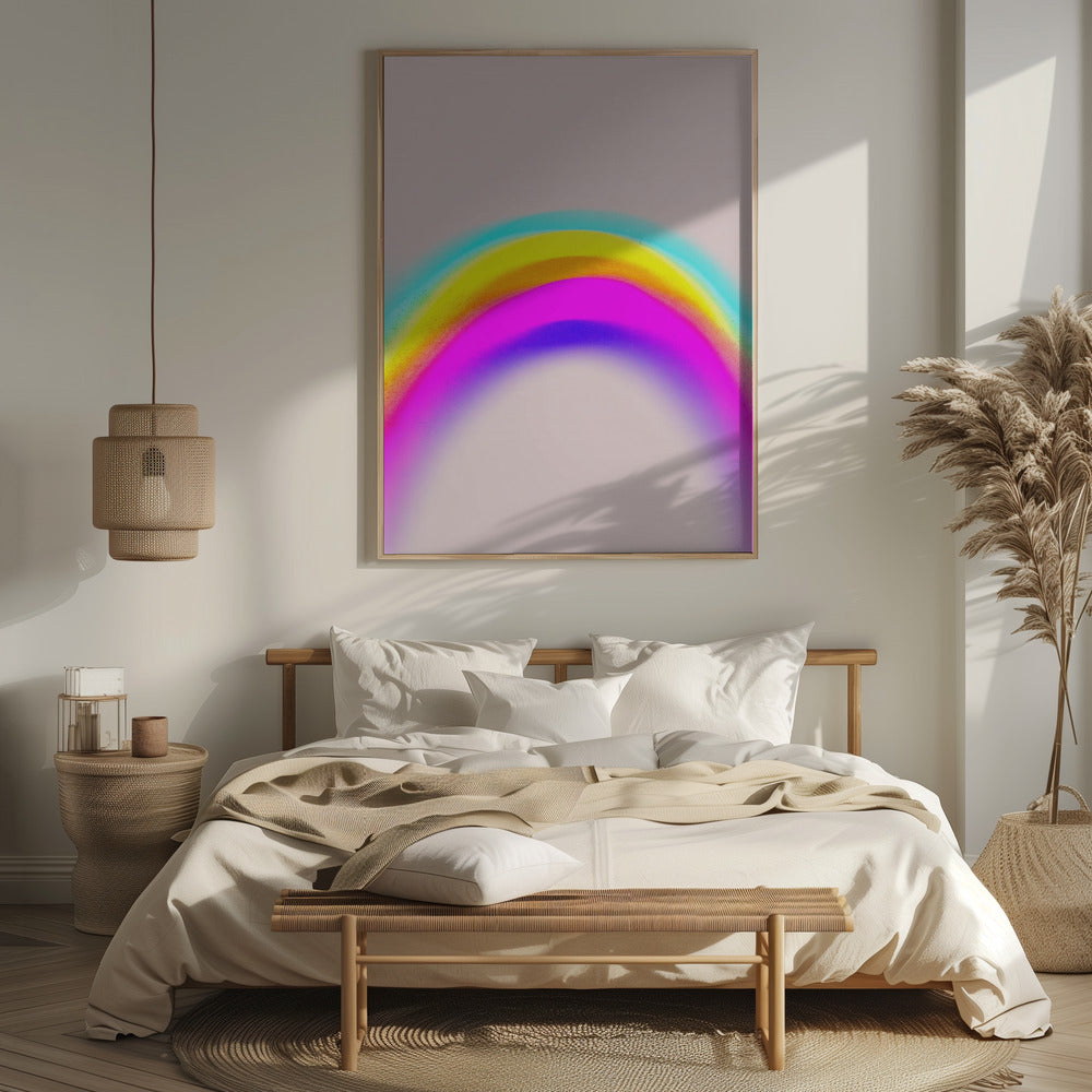 Space (Rainbow) No 5 Poster