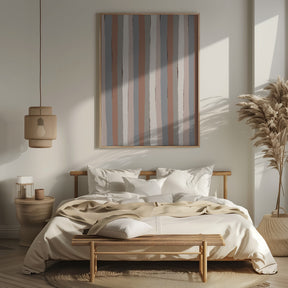 Pastel Stripes Poster