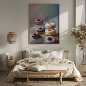 Yummy Donuts Poster