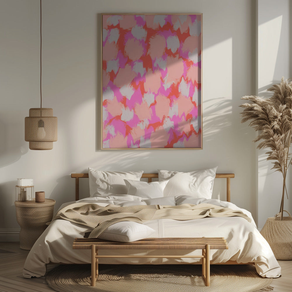 Liquid Pastel Strokes Poster