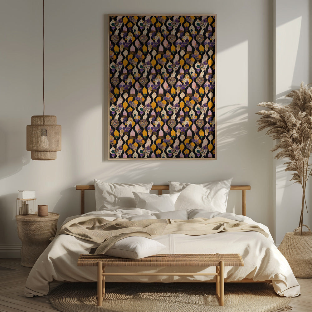 Oriental Pattern Poster