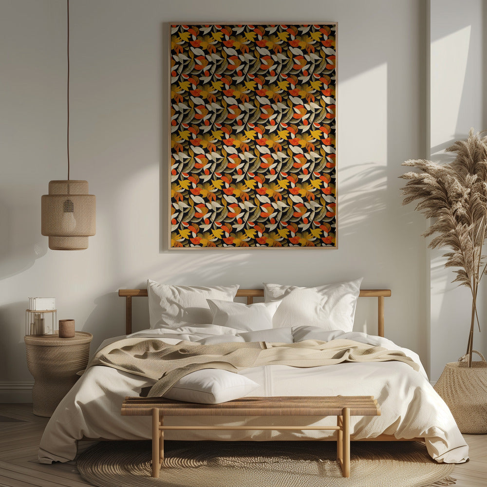 Autumn Pattern Poster