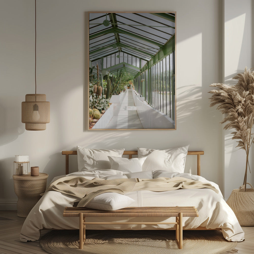 Botanical garden of Paris Poster