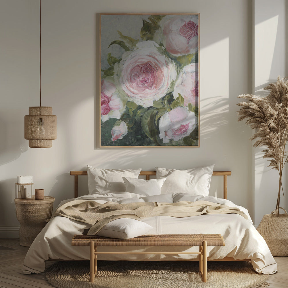 Freyia painterly florals Poster