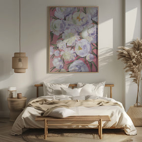 Kinsly painterly bouquet Poster