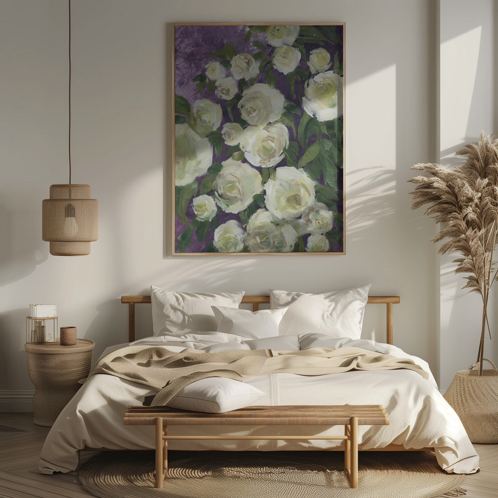 Noray painterly roses Poster