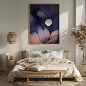 The Moon Flowers Poster