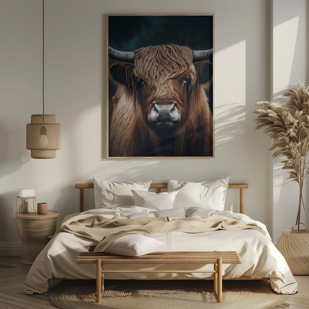 Highland Cow Poster