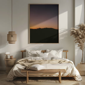 Dune Grass Sunset Poster