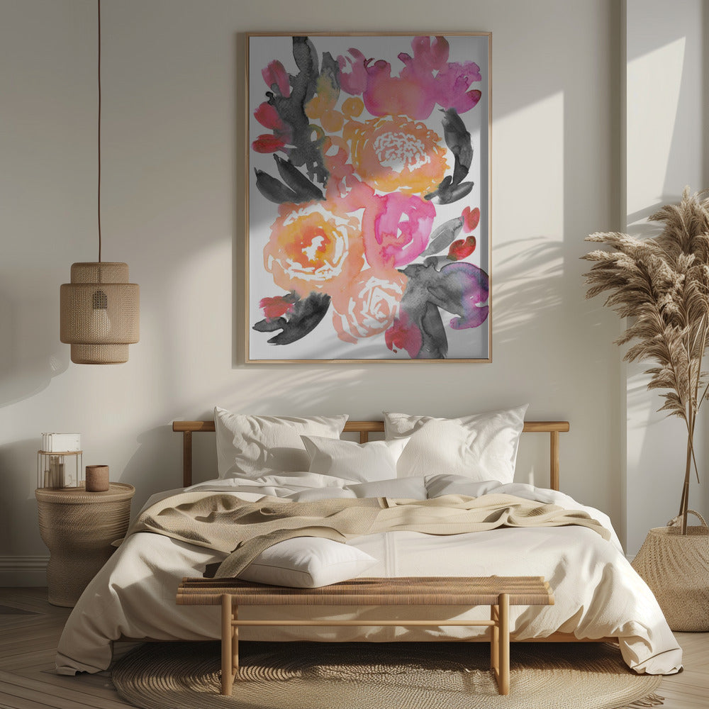 Olympe florals II Poster