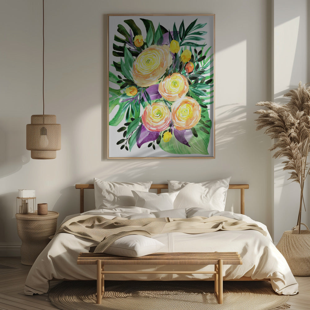 Lola tropical bouquet Poster