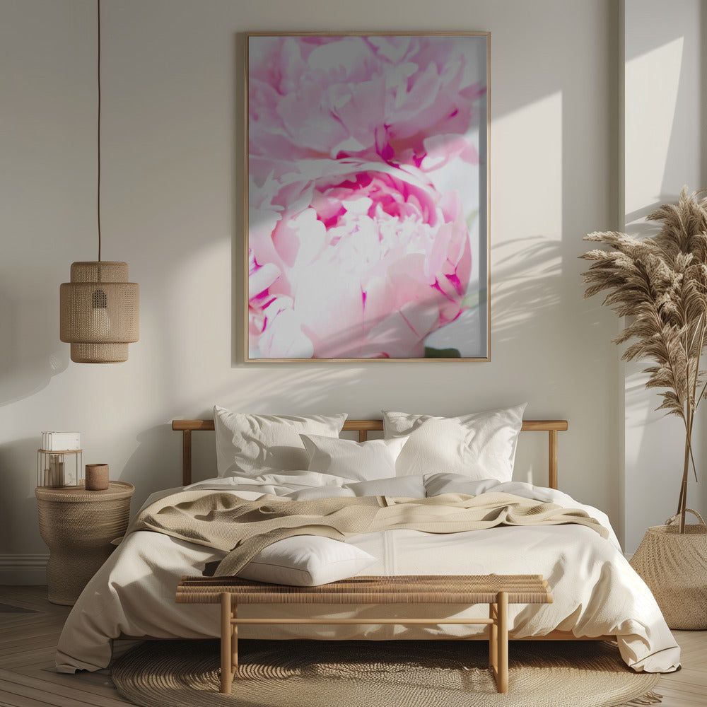 Pink peony X Poster