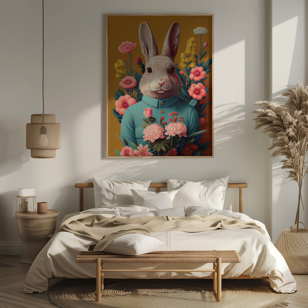 Mr Easter Bunny Poster