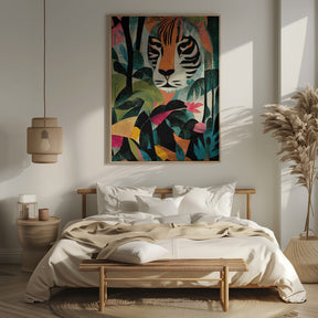 Jungle Tiger Poster