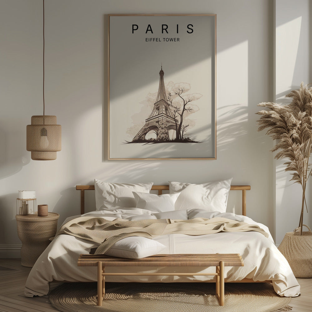 Paris Eiffel Tower Poster