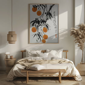 Japanese Oranges Poster