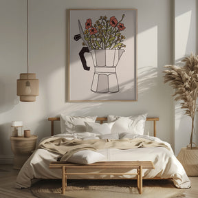 Moka Flowers Poster