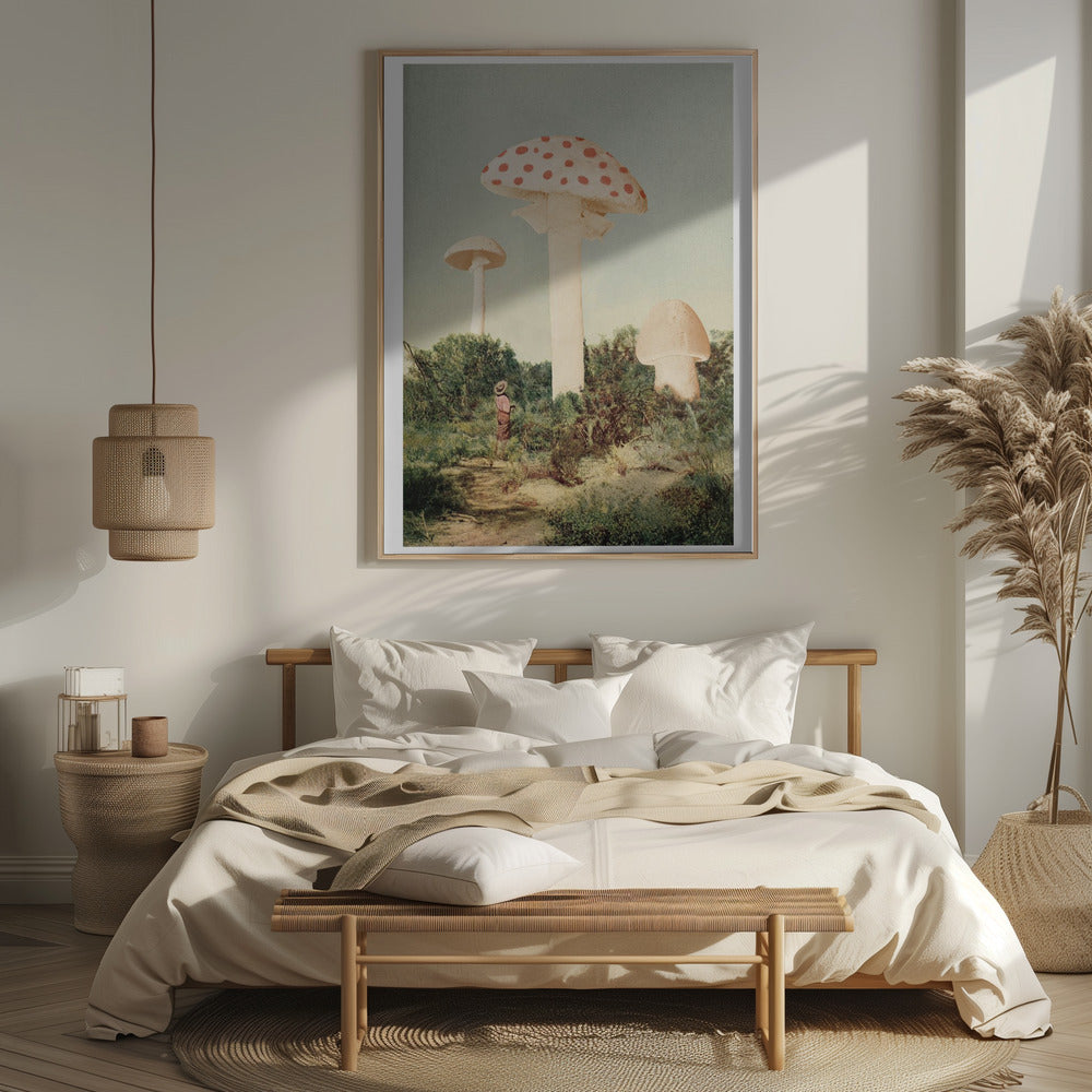 The Finest Giant Mushroom Poster