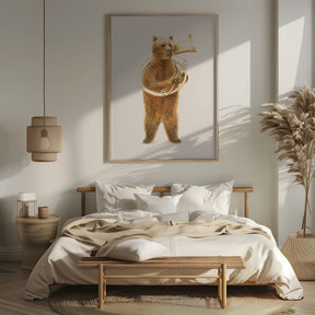 The Bear and His Helicon Poster