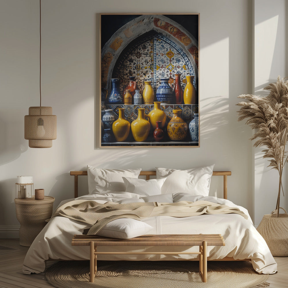 Moroccan Still Life No 6 Poster