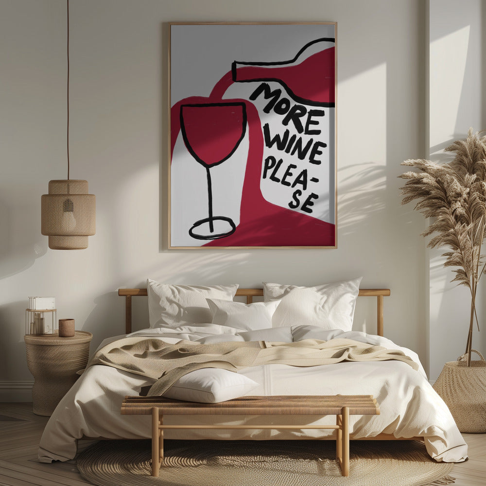 More Wine Please Poster