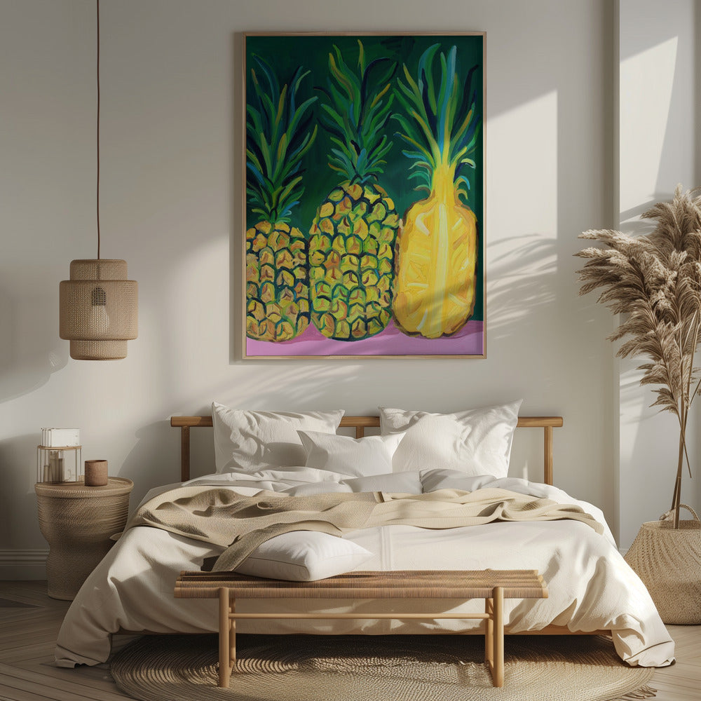 Pineapples Poster