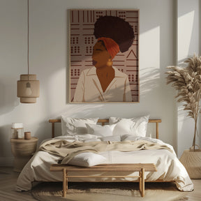 Afro puff Poster