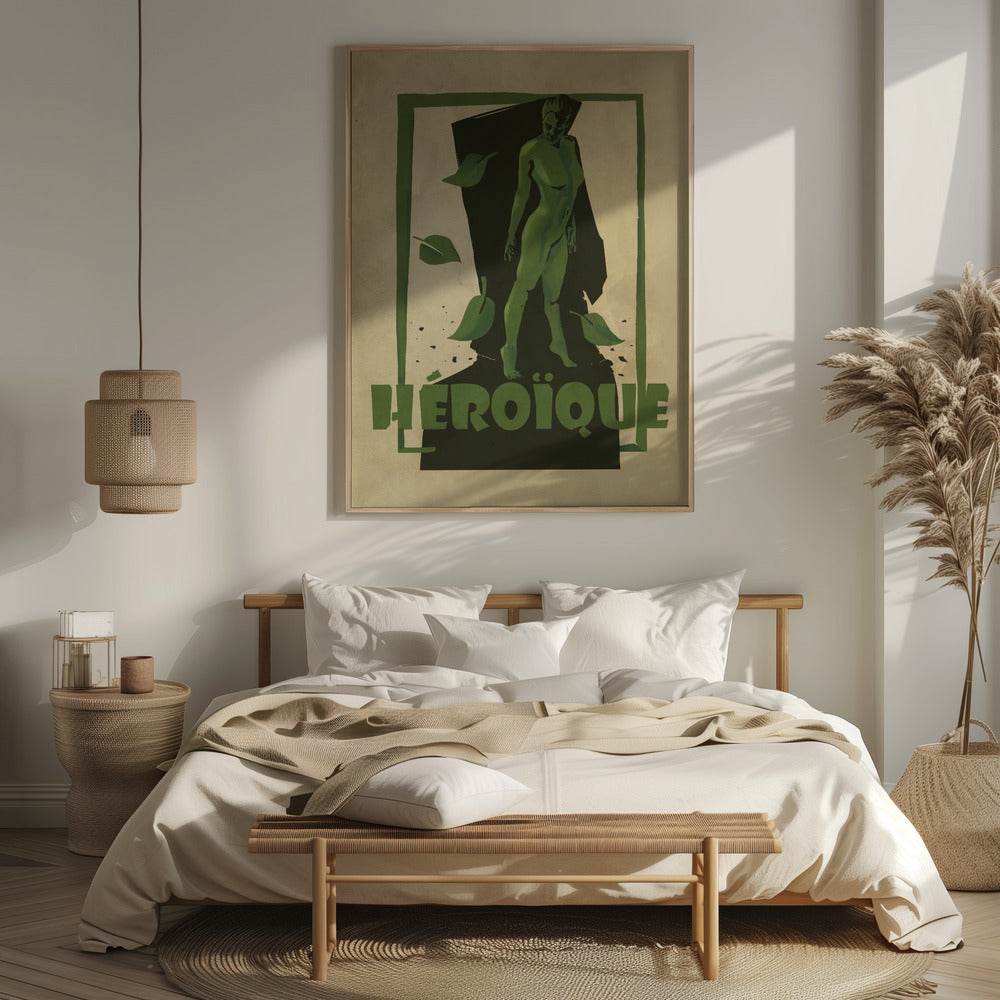 Heroic print Poster