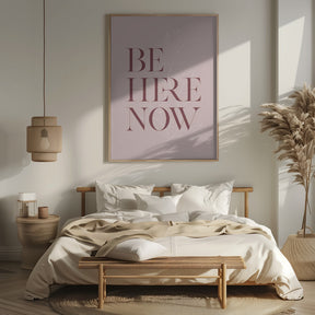 Be Here Now No3 Poster