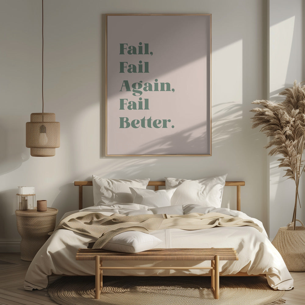 Fail Better Poster