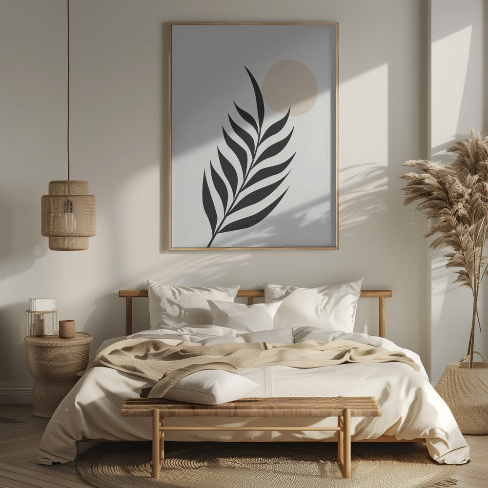 Leaf Sun Poster