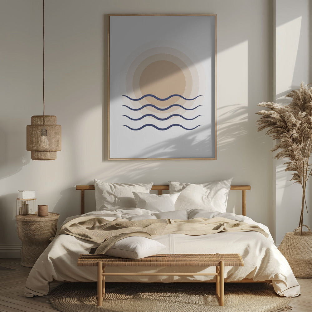 Sun Calm Poster