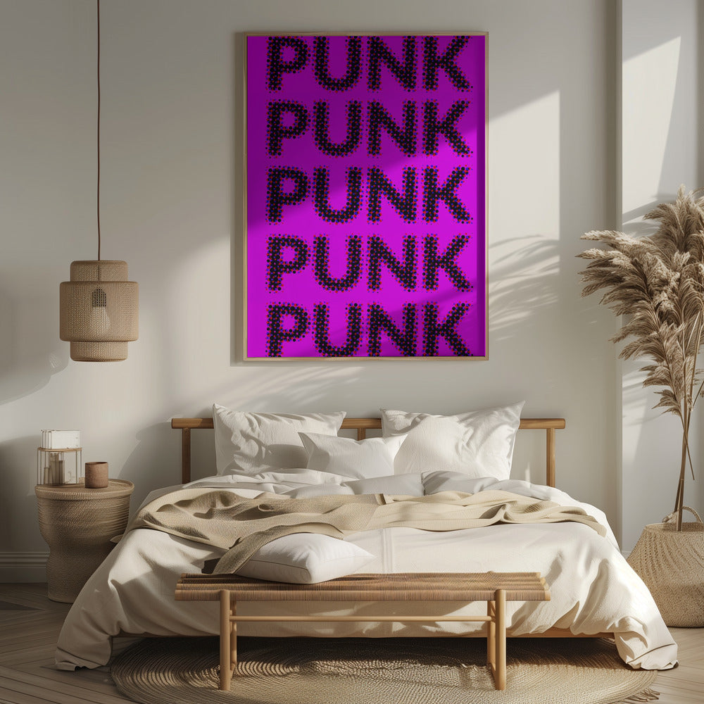 Pink Punk Poster