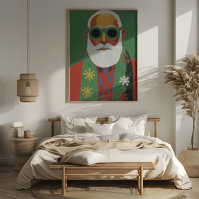 Holiday Santa Poster