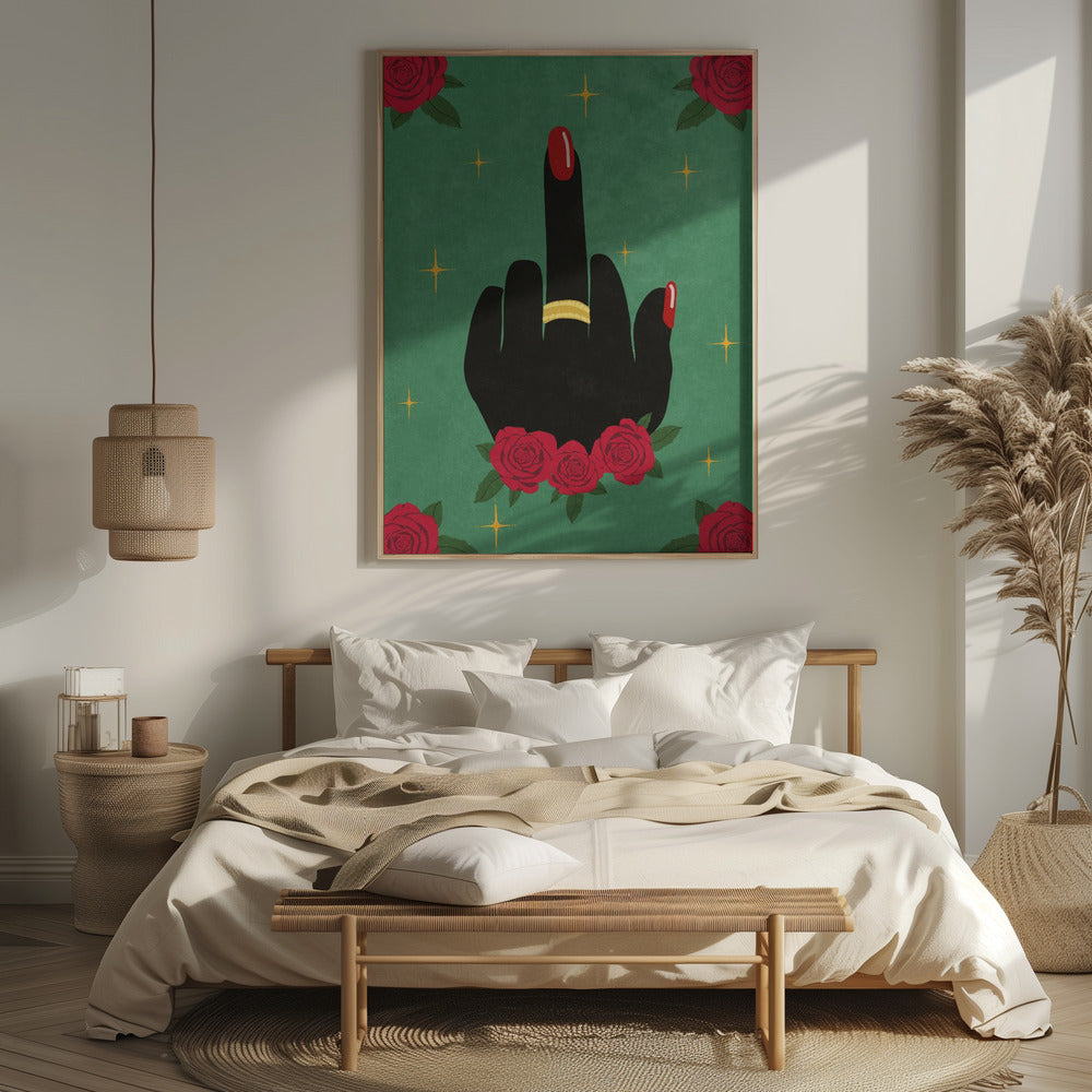 Middle Finger Poster